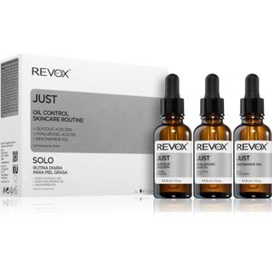 Revox B77 JUST Oil Control Skincare Routine szett zsíros bőrre kép