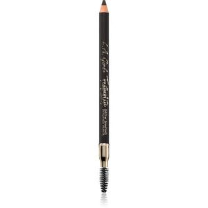 L.A. Girl Cosmetics Featherlite tartós szemöldök ceruza kefével árnyalat Soft Black 1.1 g kép