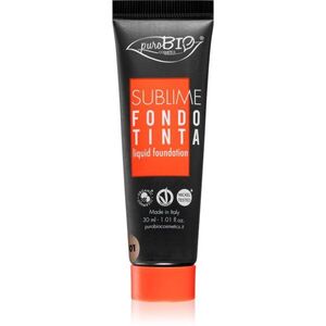 puroBIO Cosmetics Sublime folyékony make-up árnyalat 01 30 ml kép