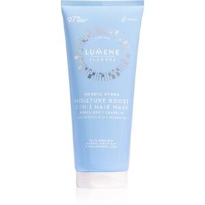Lumene Nordic Hydra [LÄHDE] Moisture Boost hidratáló maszk hajra 2 az 1-ben 200 ml kép