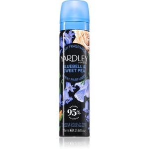 Yardley Bluebell & Sweetpea testápoló spray hölgyeknek 75 ml kép