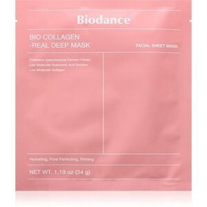 Biodance Bio-Collagen Real Deep Mask intenzív hidrogélmaszk hidratálja a bőrt és minimalizálja a pórusokat 34 g kép