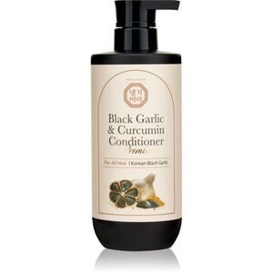 DAENG GI MEO RI Black Garlic & Curcumin Treatment tápláló kondicionáló a dús hajért és a hajvégek töredezése ellen 500 ml kép