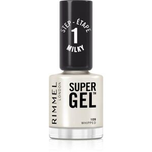 Rimmel Super Gel géles körömlakk UV/LED lámpa használata nélkül árnyalat 109 Whipped 12 ml kép