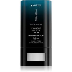 KORIKA Korean Heritage Silk & 8 Types of Hyaluronic Acid Hydrating Sun Stick SPF 50 napozóstift SPF 50 20 g kép