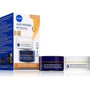 NIVEA Anti-Wrinkle Revitalizing takarékos kiszerelés a ráncok ellen 55+ kép