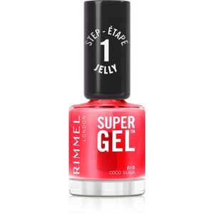 Rimmel Super Gel géles körömlakk UV/LED lámpa használata nélkül árnyalat 010 Coco Suga 12 ml kép