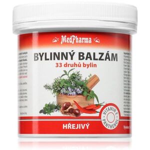 MedPharma Bylinný balzám hřejivý természetes balzsam izmok, ízületek, izomszalagok számára 250 ml kép