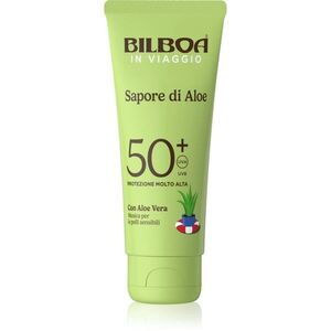 Bilboa Sapore di Aloe Travel napozó krém aloe verával SPF 50+ 75 ml kép