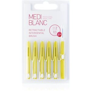 MEDIBLANC Interdental TB Pull Out System 0.5mm kihúzható fogköztisztító kefe 6 db kép
