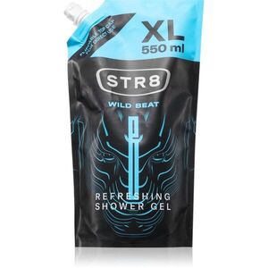 STR8 Wild Beat tusfürdő gél utántöltő uraknak 550 ml kép