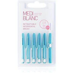 MEDIBLANC Interdental TB Pull Out System 0.4 mm kihúzható fogköztisztító kefe 6 db kép