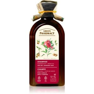 Green Pharmacy Argan Oil & Pomegranate Shampoo sampon száraz és sérült hajra Argán olajjal 350 ml kép