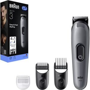 Braun All-In-One Series 3 AIO3500 haj- és szakálligazító készlet 4 in 1 1 db kép