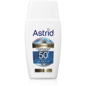 Astrid Hyaluronic Gold bőrvédő folyadék SPF 50 50 ml kép