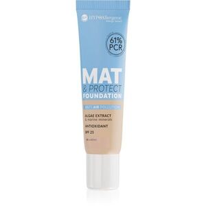 Bell HYPOallergenic Mat & Protect tartós matt alapozó SPF 25 árnyalat 03 Almond 30 g kép