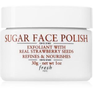 fresh Sugar Face Polish cukros bőrradír 30 g kép