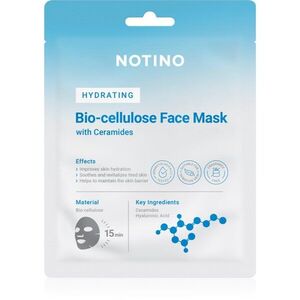 Notino Hydrating Bio-Cellulose Face Mask with Ceramides hidratáló gézmaszk 25 g kép