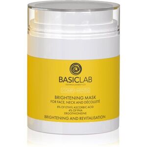 BasicLab Dermocosmetics Complementis élénkítő arcmaszk a sápadt, egyenletlen arcbőrre 50 ml kép