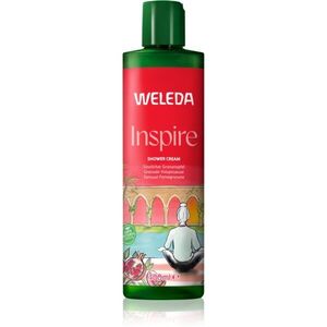 Weleda Inspire regeneráló tusfürdő krém Pomegranate, Orange and Vanilla 400 ml kép