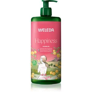 Weleda Happiness felfrissítő tusfürdő gél Grapefruit, Tangerine and Lime 750 ml kép