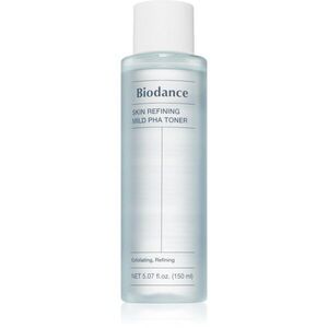 Biodance Skin Refining Mild PHA Toner gyengéd bőrhámlasztó tonik regeneráló hatással 150 ml kép