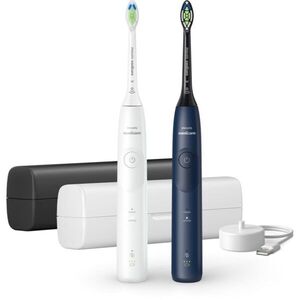Philips Sonicare 5500 HX7119/01 szónikus elektromos fogkefe, 2 test Blue&White 2 db kép