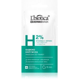 L’biotica DermoMask H 2% mélyen tápláló maszk az arcra 8 ml kép