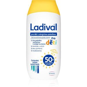 Ladival Kids védő gél a káros napsugarak ellen 50+ 200 ml kép