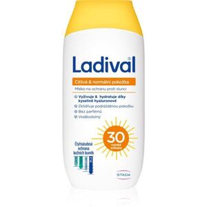 Ladival Sensitive and Normal Skin védő tej a káros napsugarak ellen SPF 30 200 ml kép