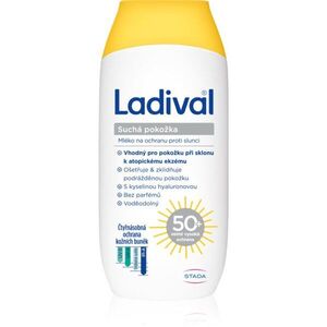 Ladival Dry Skin védő tej a káros napsugarak ellen SPF 50+ 200 ml kép