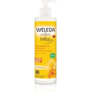 Weleda Baby Sampon és lemosó 2 az 1-ben gyermekeknek Calendula officinalis 400 ml kép