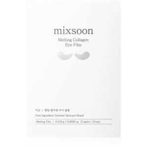 mixsoon Melting Collagen Eye Film fehérítő gézmaszk a szem köré 5x2 db kép