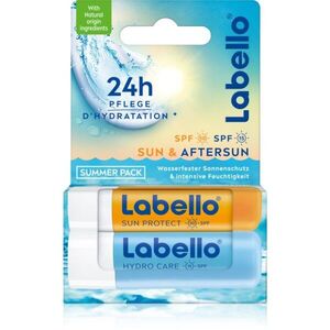 Labello Sun & Aftersun takarékos kiszerelés az ajkakra kép