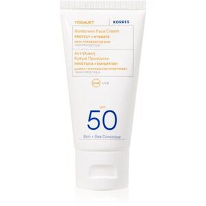 Korres Yoghurt Sunscreen napozókrém arcra hidratáló hatással SPF 30 50 ml kép
