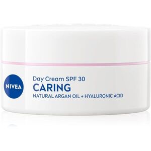 NIVEA Caring tápláló nappali krém száraz bőrre SPF 30 50 ml kép