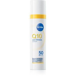 NIVEA Q10 Anti-Wrinkle ultra könnyű fluid SPF 50 40 ml kép