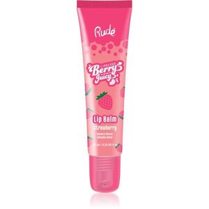 Rude Cosmetics Berry Juicy hidratáló ajakbalzsam árnyalat Strawberry 10 ml kép