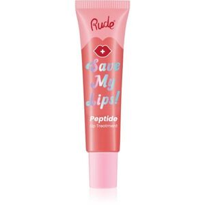 Rude Cosmetics Save My Lips tápláló és hidratáló ajakbalzsam peptidekkel árnyalat Watermelon 15 ml kép