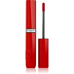 L’Oréal Paris Infaillible Laque Resistance hosszantartó folyékony rúzs hidratálást és fényt biztosít árnyalat 415 Red Bisou 4.3 ml kép