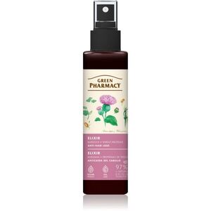 Green Pharmacy Burdock & Wheat proteins Elixir öblítést nem igénylő hajkúra hajhullás ellen 150 ml kép