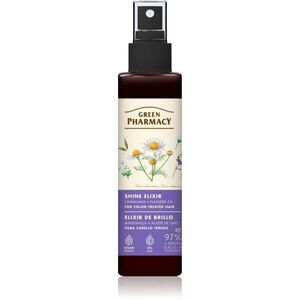Green Pharmacy Chamomile & Flaxseed oil Elixir öblítést nem igénylő elixír festett hajra 150 ml kép
