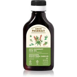 Green Pharmacy Burdock Oil Hair Oil olajos ápolás korpásodás ellen 100 ml kép