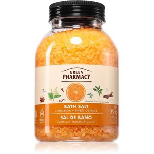 Green Pharmacy Cinnamon & Sweet orange Bath Salt relaxáló fürdősó 1000 g kép