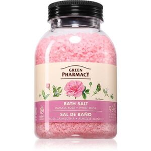 Green Pharmacy Damask Rose & White Musk Bath Salt relaxáló fürdősó 1000 g kép