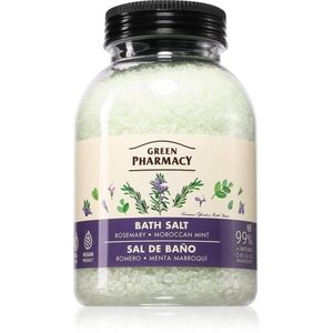 Green Pharmacy Rossemary & Maroccan Mint Bath Salt relaxáló fürdősó 1000 g kép
