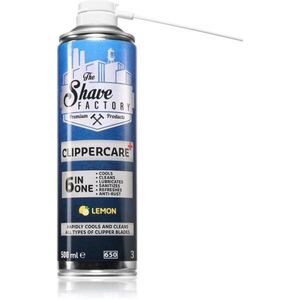 The Shave Factory Clippercare 6 in 1 spray elektromos borotvához 500 ml kép
