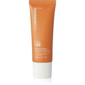 OLEHENRIKSEN Truth Banana Bright Mineral Sunscreen SPF 30 napozókrém arcra C vitamin SPF 30 50 ml kép