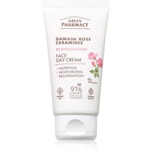 Green Pharmacy Damask Rose & Ceramides Face Cream tápláló nappali arckrém manukamézzel 50 ml kép