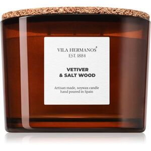 Vila Hermanos Apothecary Vetiver & Salt Wood illatgyertya 350 g kép